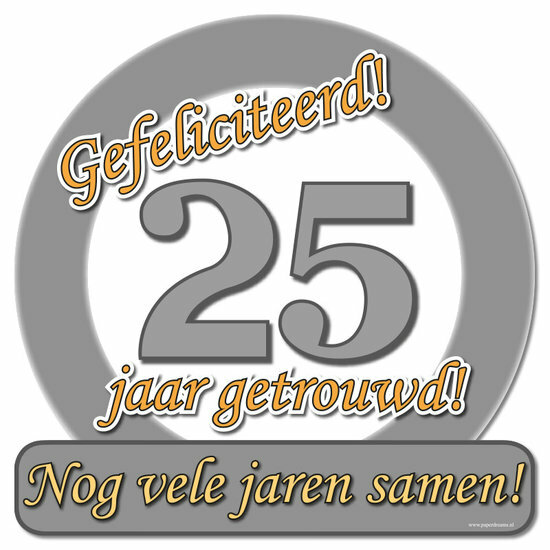 25 JARIG HUWELIJK