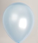 LATEX BALLON PARELMOER DE LUXE 571PL BLUE LIGHT