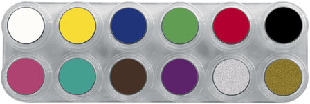 WATER MAKE-UP PALETTE - 12A   Palet 12