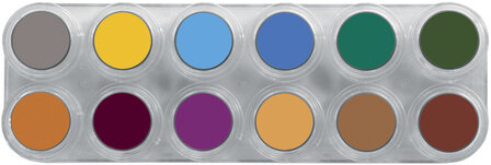 WATER MAKE-UP PALETTE - 12B   Palet 12