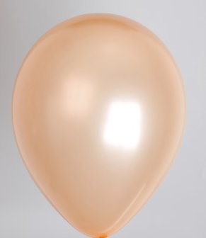 LATEX BALLON PARELMOER DE LUXE 574PL SALMON