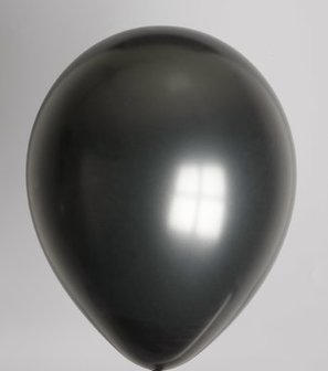 LATEX BALLON PARELMOER DE LUXE 530MT BLACK