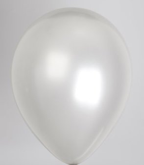 LATEX BALLON PARELMOER DE LUXE 526MT PREMIUM SILVER