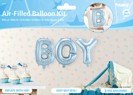 Ballonkit geboorte jongen 29282.