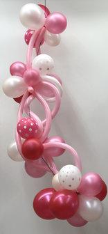 Ballonslinger roze B008