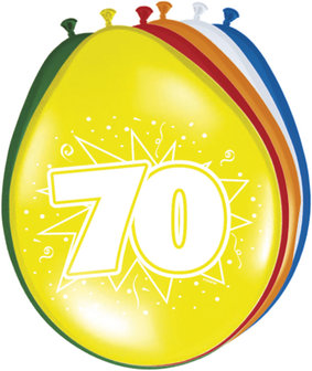 Ballonnen 70 jaar 42220.