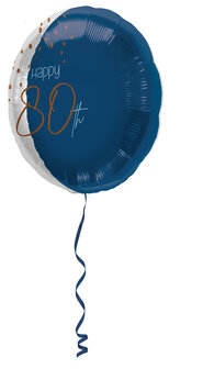 Folieballon 80 jaar 66780.