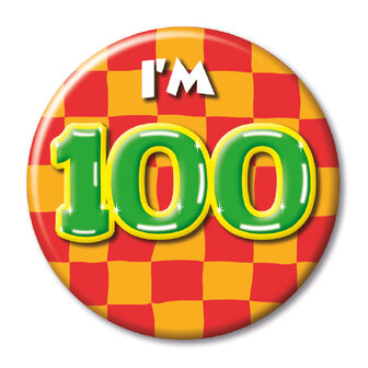 Button 100 jaar 13129.