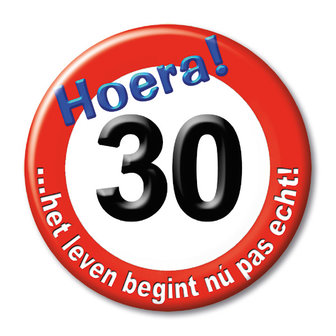 Button 30 jaar 13136.