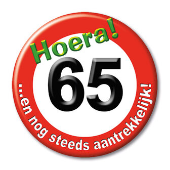 Button 65 jaar 13140.