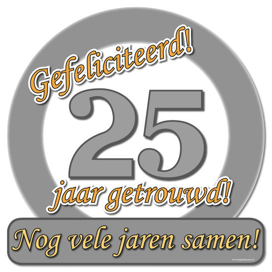 25-JARIG-HUWELIJK