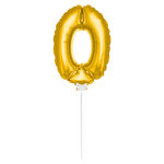 Foliecijfer goud 29260.