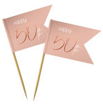 Cocktailprikker 50 jaar 67850.