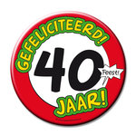 Jumbo button 40 jaar 11370.